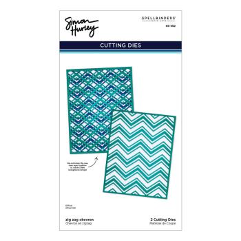 Spellbinders - Stanzschablone "Zig Zag Chevron" Dies