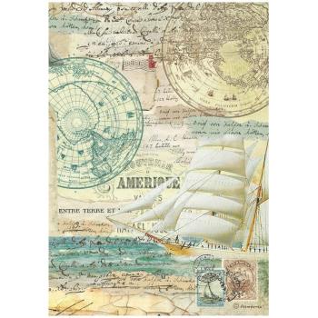 Stamperia - Decopatch Papier "Selection" Decoupage A4 - 6 Bogen  