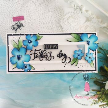 Dress My Craft - Stanzschablone "Mother's & Father's Day" Dies