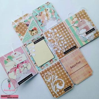 Dress My Craft - Designpapier "Little Miracle" Paper Pack 12x12 Inch - 24 Bogen