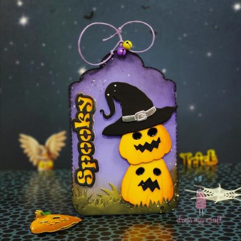 Dress My Craft - Stanzschablone "Spooky Halloween" Dies