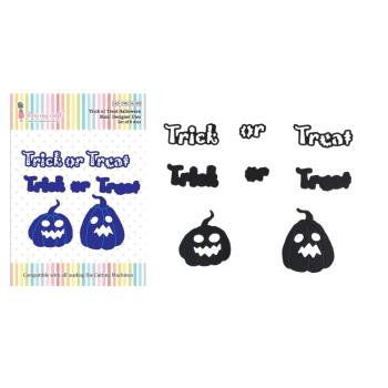 Dress My Craft - Stanzschablone "Trick Or Treat Halloween" Dies