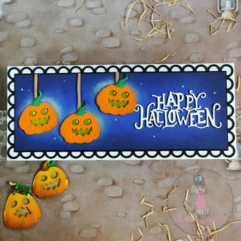 Dress My Craft - Stanzschablone "Trick Or Treat Halloween" Dies