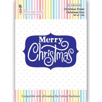 Dress My Craft - Stanzschablone "Christmas Frame" Dies