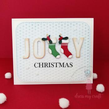 Dress My Craft - Stanzschablone "Christmas Set" Dies