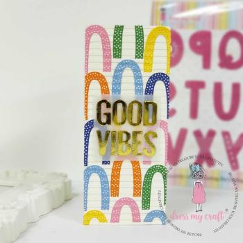 Dress My Craft - Stanzschablone "Doodled Alphabets" Dies