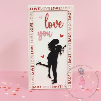 Dress My Craft - Stanzschablone "Card Sentiments" Dies