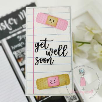 Dress My Craft - Stanzschablone "Card Sentiments" Dies