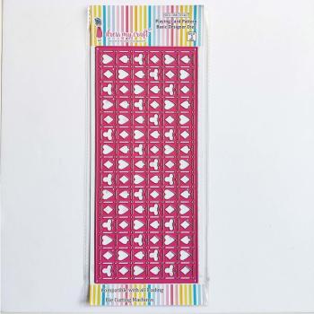 Dress My Craft - Stanzschablone "Playing Card Pattern" Dies