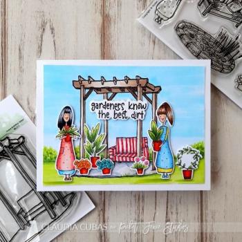 Picket Fence Studios - Stempel "Arbor " Clear Stamp