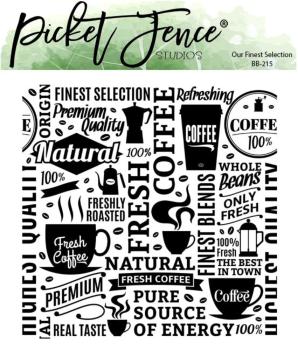 Picket Fence Studios - Stempel "Our Finest Selection" Clear stamps