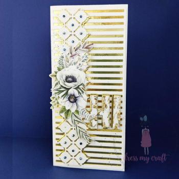 Dress My Craft - Stanzschablone "Stripes" Slimline Dies