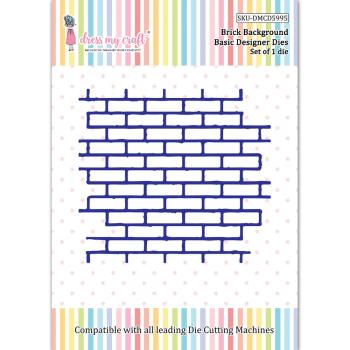 Dress My Craft - Stanzschablone "Brick Background" Dies