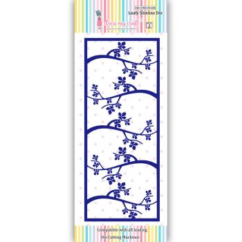 Dress My Craft - Stanzschablone "Leafy" Slimline Dies