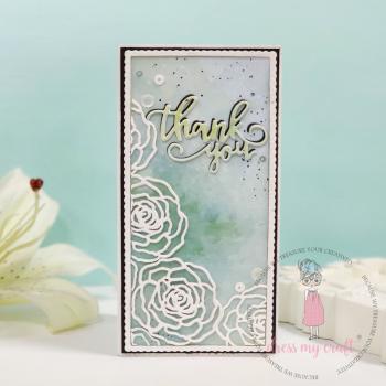 Dress My Craft - Stanzschablone "Thank You" Dies