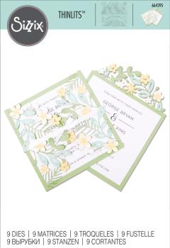 Sizzix - Stanzschablone "Floral Edges #2" Thinlits Craft Dies