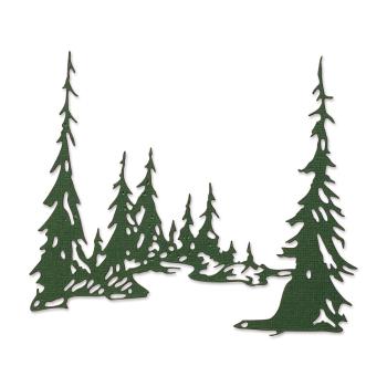 Sizzix - Stanzschablone "Tall Pines" Thinlits Craft Dies by Tim Holtz