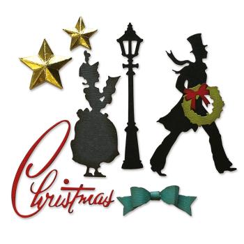 Sizzix - Stanzschablone "Christmas" Thinlits Craft Dies by Tim Holtz