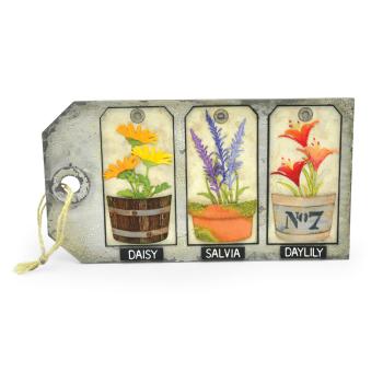 Sizzix - Stanzschablone "Wildflower Stems #2" Thinlits Craft Dies by Tim Holtz