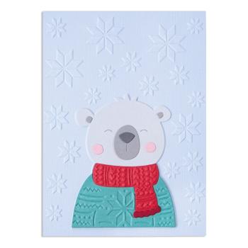 Sizzix - Stanzschablone "Cozy Bear" Thinlits Craft Dies by Lisa Jones