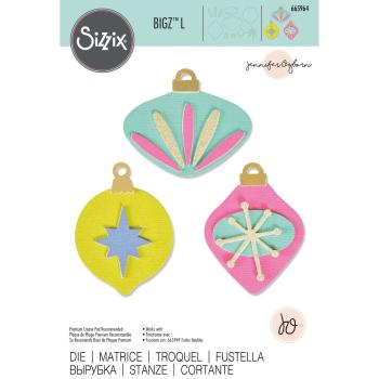 Sizzix - Stanzschablone "Quirky Baubles" Bigz Craft Dies Design by Jennifer Ogborn