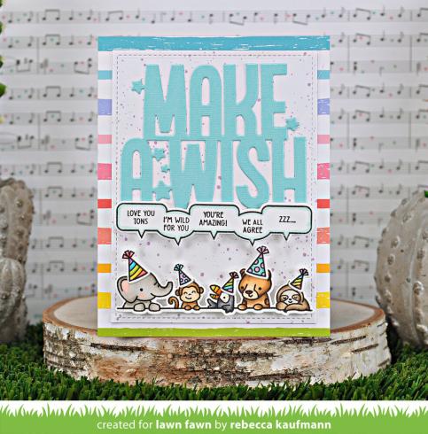 Lawn Fawn - Stempelset "All The Party Hats" Clear Stamps