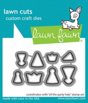 Lawn Fawn - Stanzschablone "All The Party Hats Lawn Cuts" Dies