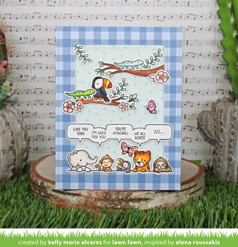 Lawn Fawn - Stempelset "Simply Celebrate More Critters" Clear Stamps