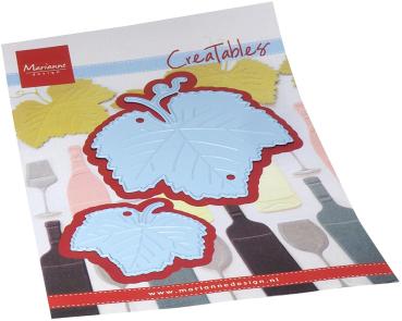 Marianne Design - Präge- und Stanzschablone "Grape Leaves" Creatables Dies