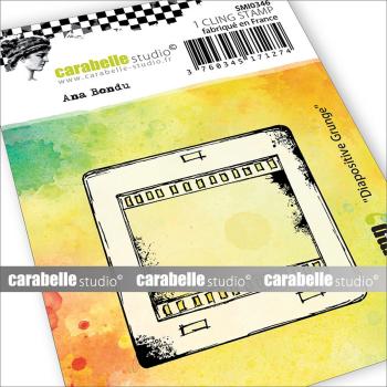 Carabelle Studio - Gummistempel "Diapositive Grunge" Cling Stamp