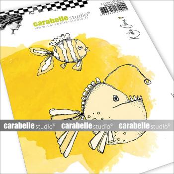 Carabelle Studio - Gummistempelset "Swimmers" Cling Stamp