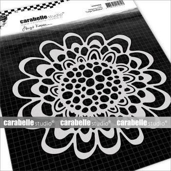 Carabelle Studio - Schablone 15,2x15,2 cm "Large Sunflower" Stencil