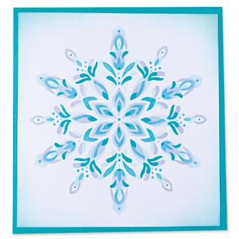 Sizzix - Schablone "Snowflake" Layered Stencil