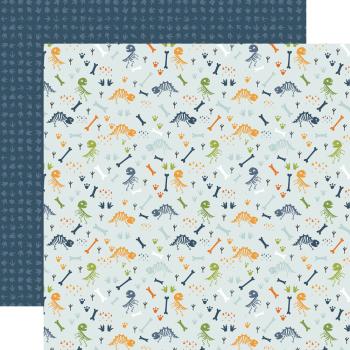 Echo Park - Designpapier "Dino-Mite" Paper Pack 6x6 Inch -  Bogen