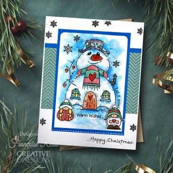 Woodware - Stempelset "Christmas Extras" Clear Stamps 