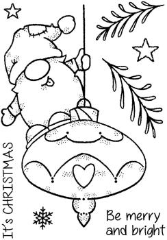 Woodware - Stempelset "Funtime Gnome" Clear Stamps 