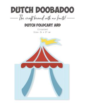 Dutch Doobadoo - Schablone 24x21 cm "Circustent" Stencil - Dutch Card Art