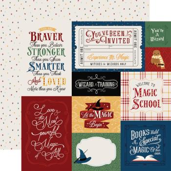 Echo Park - Designpapier "Wizards And Company" Paper Pack 6x6 Inch - 24 Bogen