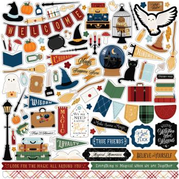 Echo Park - Designpapier "Wizards And Company" Collection Kit 12x12 Inch - 12 Bogen