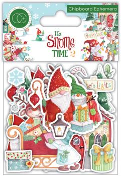 Craft Consortium - Stanzteile "It's Snome Time 2" Chipboard Ephemera