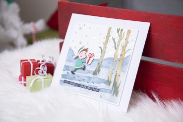 Sizzix - Stempelset "Seasonal Vibes #1" Clear Stamps Design by Pete Hughes