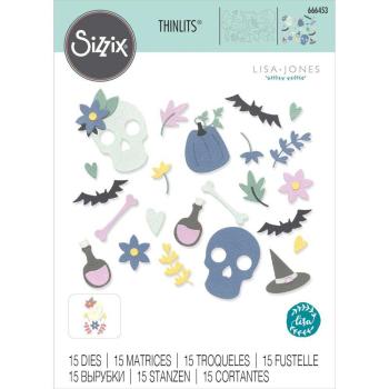 Sizzix - Stanzschablone "Spooky Icons" Thinlits Craft Dies by Lisa Jones