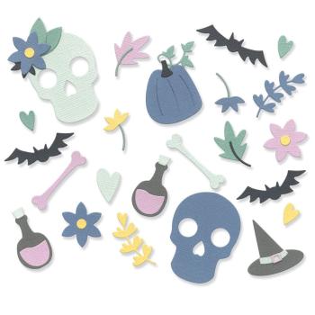 Sizzix - Stanzschablone "Spooky Icons" Thinlits Craft Dies by Lisa Jones