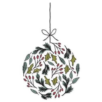 Sizzix - Stempelset "Ornament" Layered Clear Stamps Design by Lisa Jones