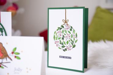 Sizzix - Stempelset "Ornament" Layered Clear Stamps Design by Lisa Jones