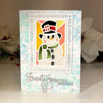 Creative Expressions - Stanzschablone "Festive Frosty Winter Wishes" Craft Dies Design by Sue Wilson