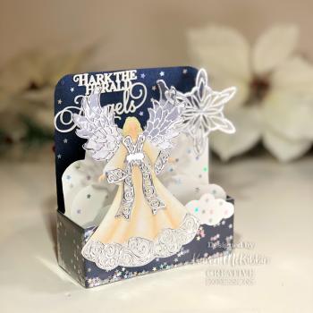 Creative Expressions - Stanzschablone "Festive Hark The Herald Angels Sing" Craft Dies Design by Sue Wilson