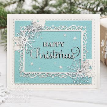 Creative Expressions - Stanzschablone "Happy Christmas" Craft Dies Design by Sue Wilson