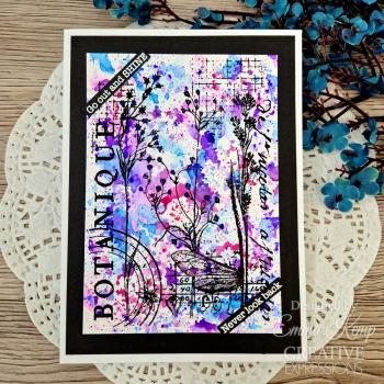 Creative Expressions - Stempel A6 "Botanical Collage" Clear Stamps