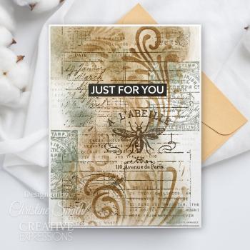 Creative Expressions - Stempel A6 "Journal Notes" Clear Stamps